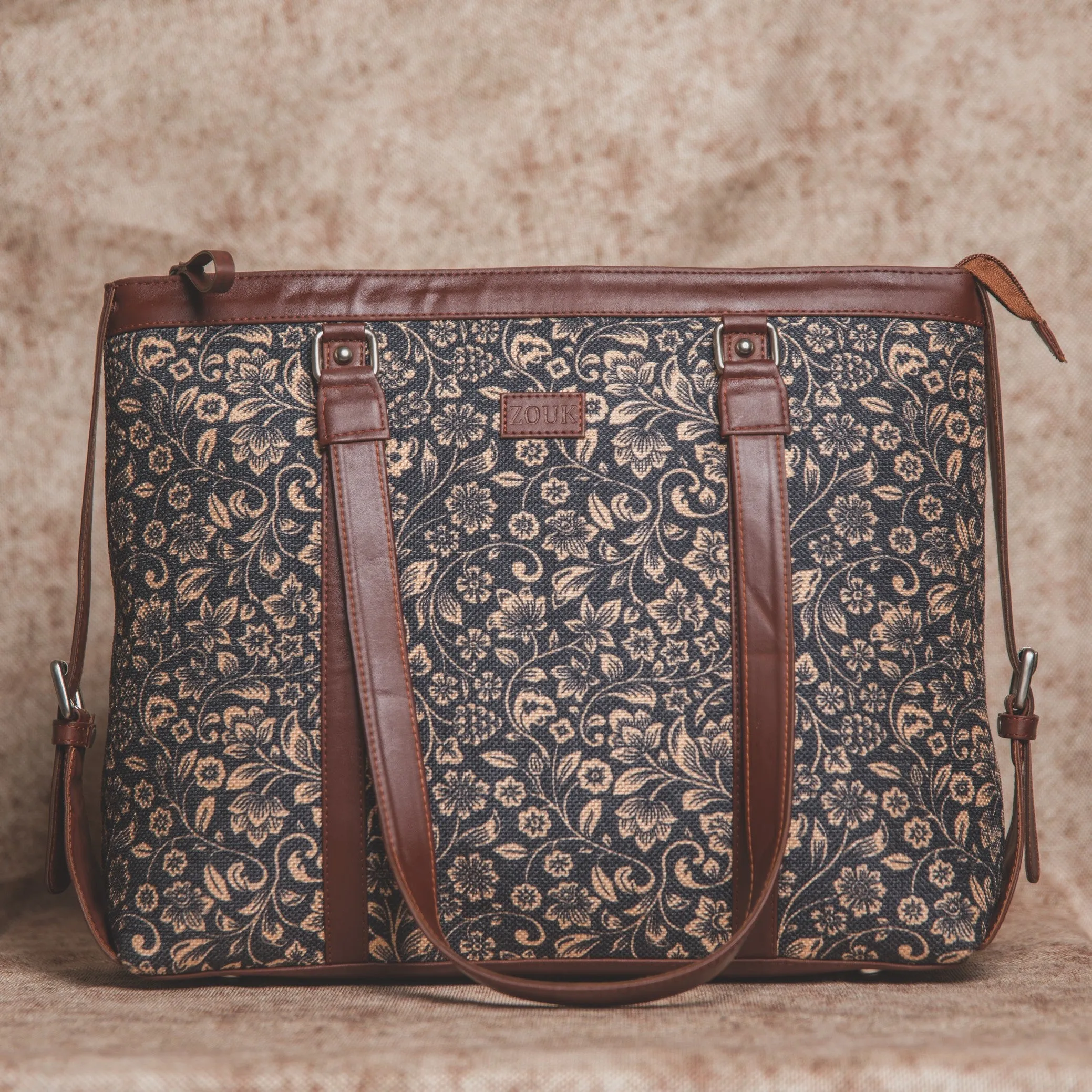 FloMotif and Mughal Motif - Office Bag Combo