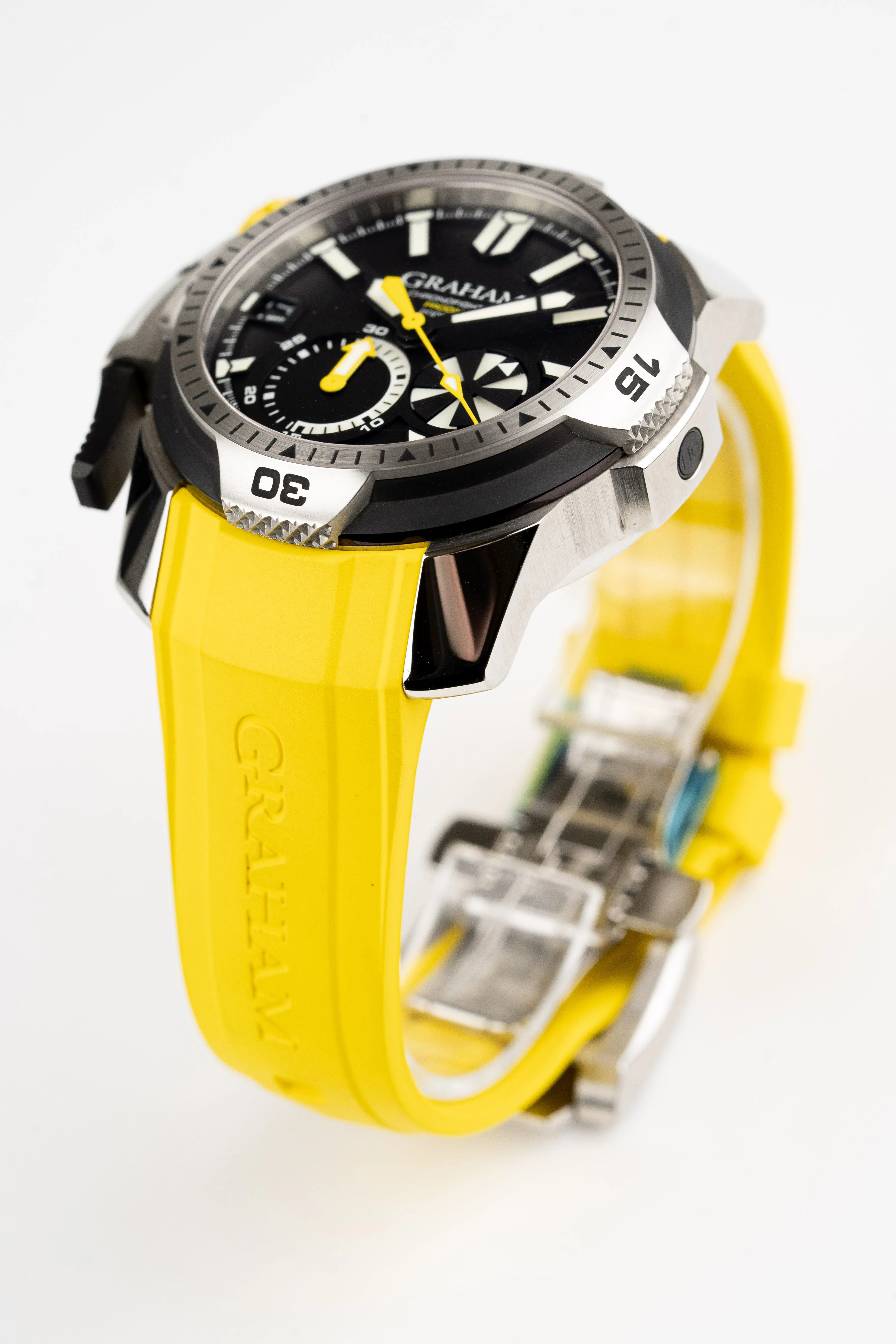 Graham Chronofighter Prodive Yellow Black Watch 2CDAV.B01A.K81F