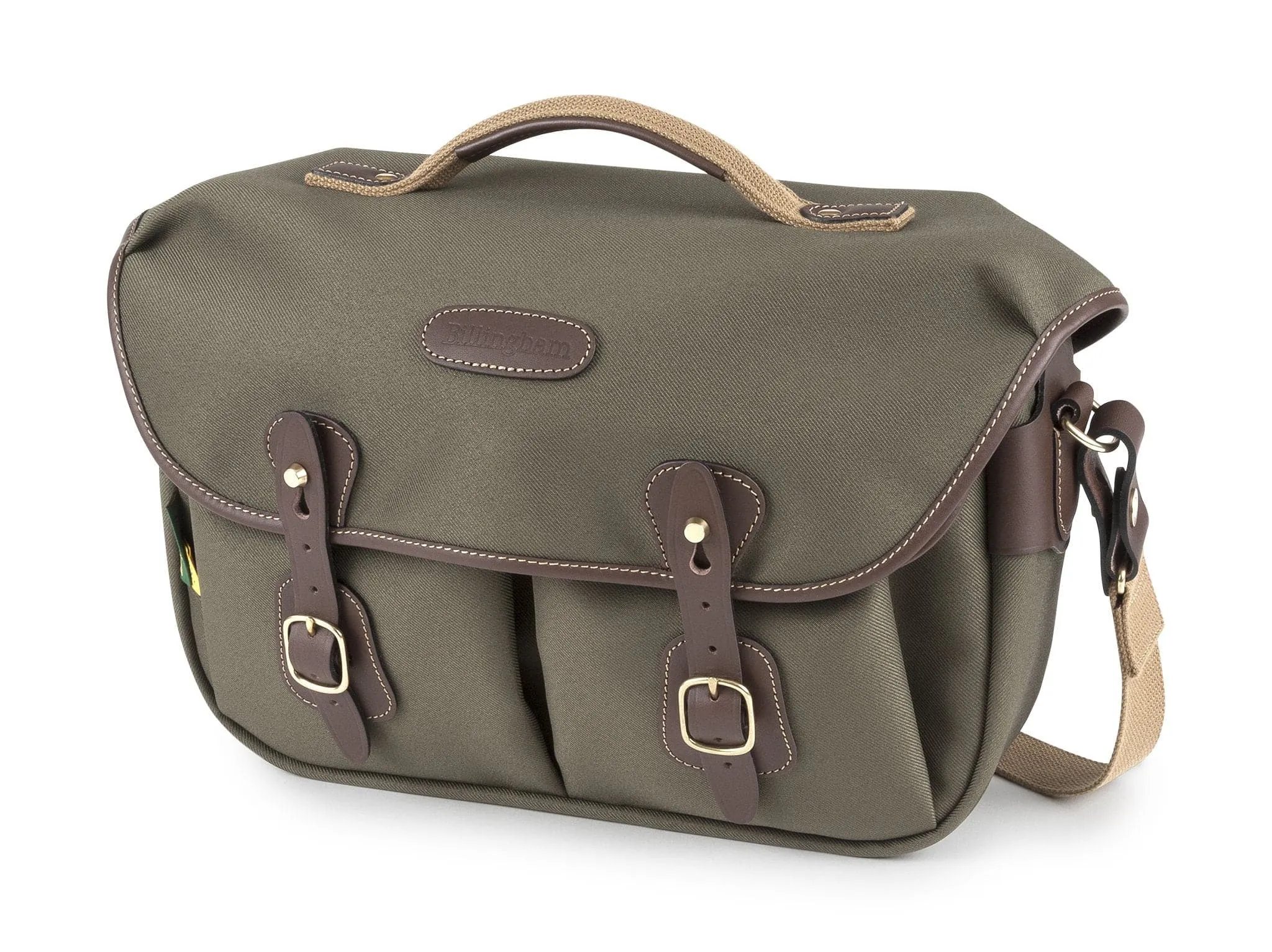 Hadley Pro 2020 Camera Bag - Sage FibreNyte / Chocolate Leather