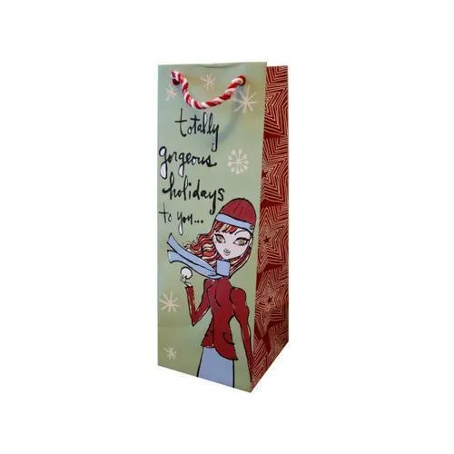 Holiday Bottle Bag ( Case of 24 )