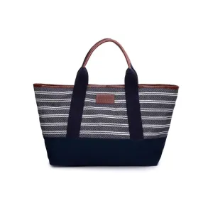 Jacquard Fabric Tote Bag - PRU1356