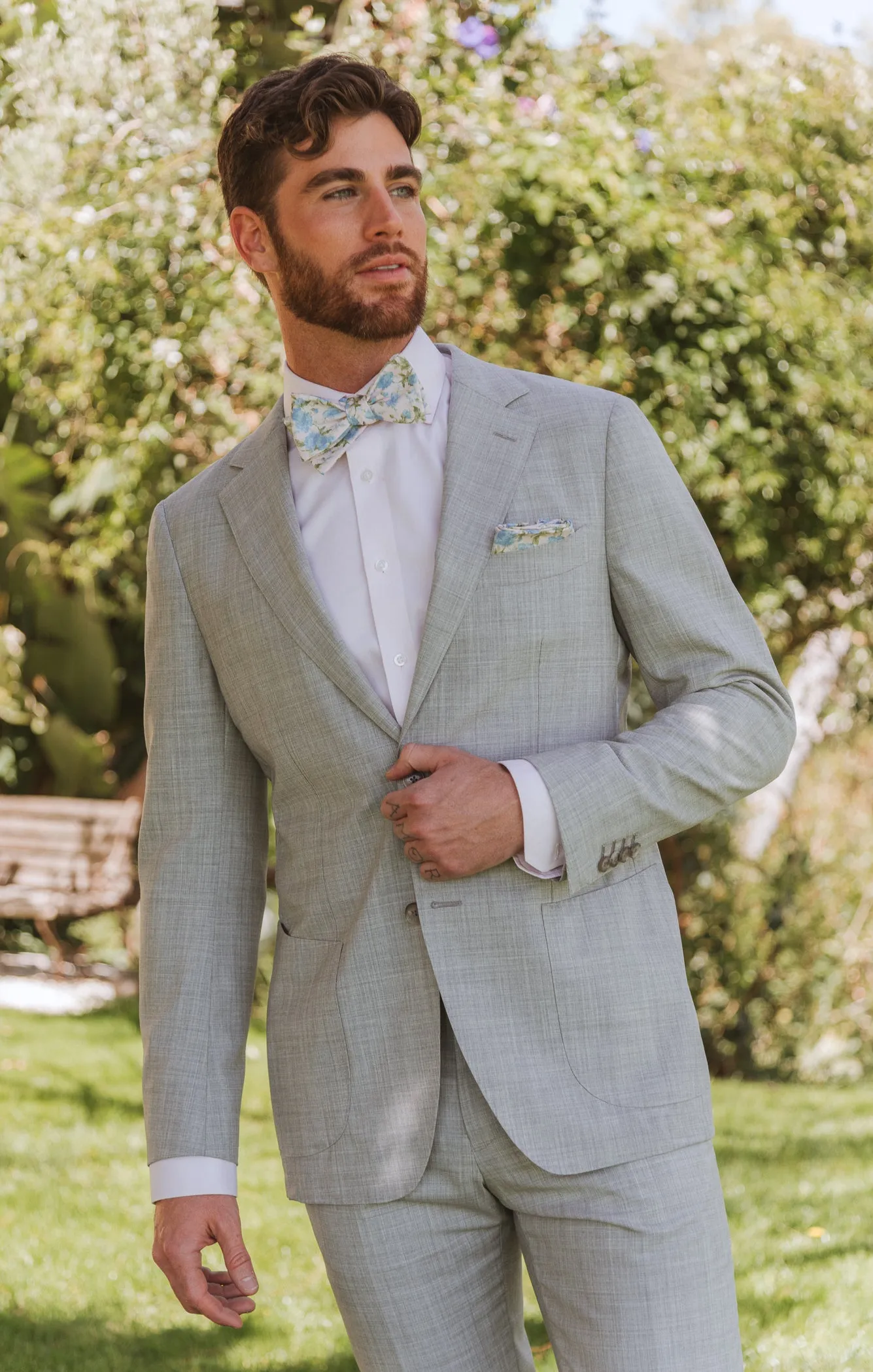 Josh Bow Tie ~ Charming Rose