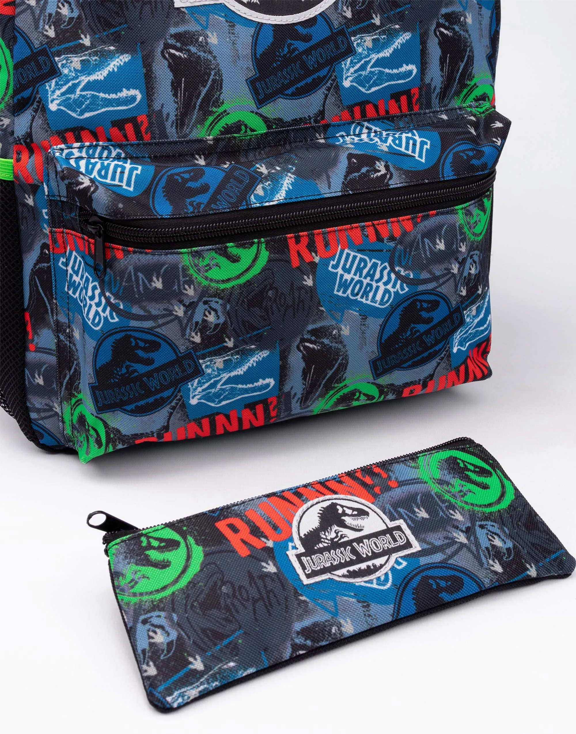 Jurassic World 4 Piece Lunch Bag Backpack Set