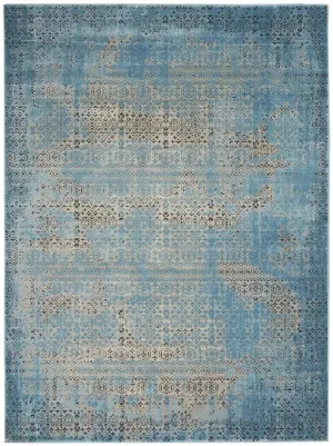 Karma KRM01 Blue Rug