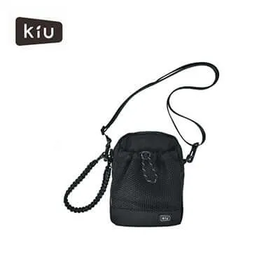 KiU Water Repellent Paracord Mesh Pocket Shoulder Bag