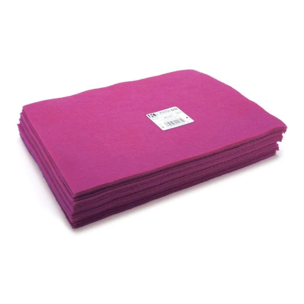 Kunin - Rainbow Classic Felt 9 inch X12 inch - Orchid*