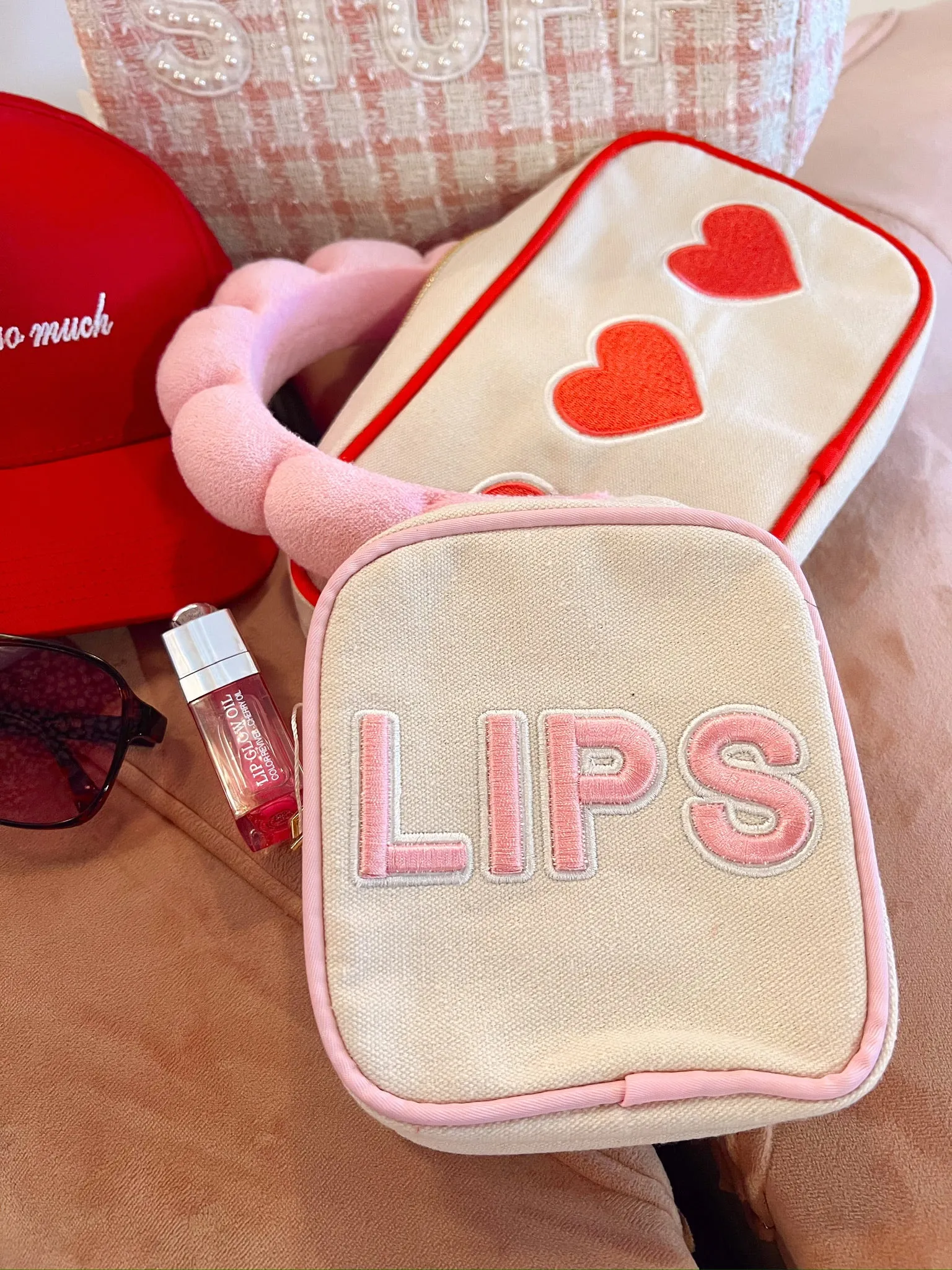 Lips Canvas Mini - Pink