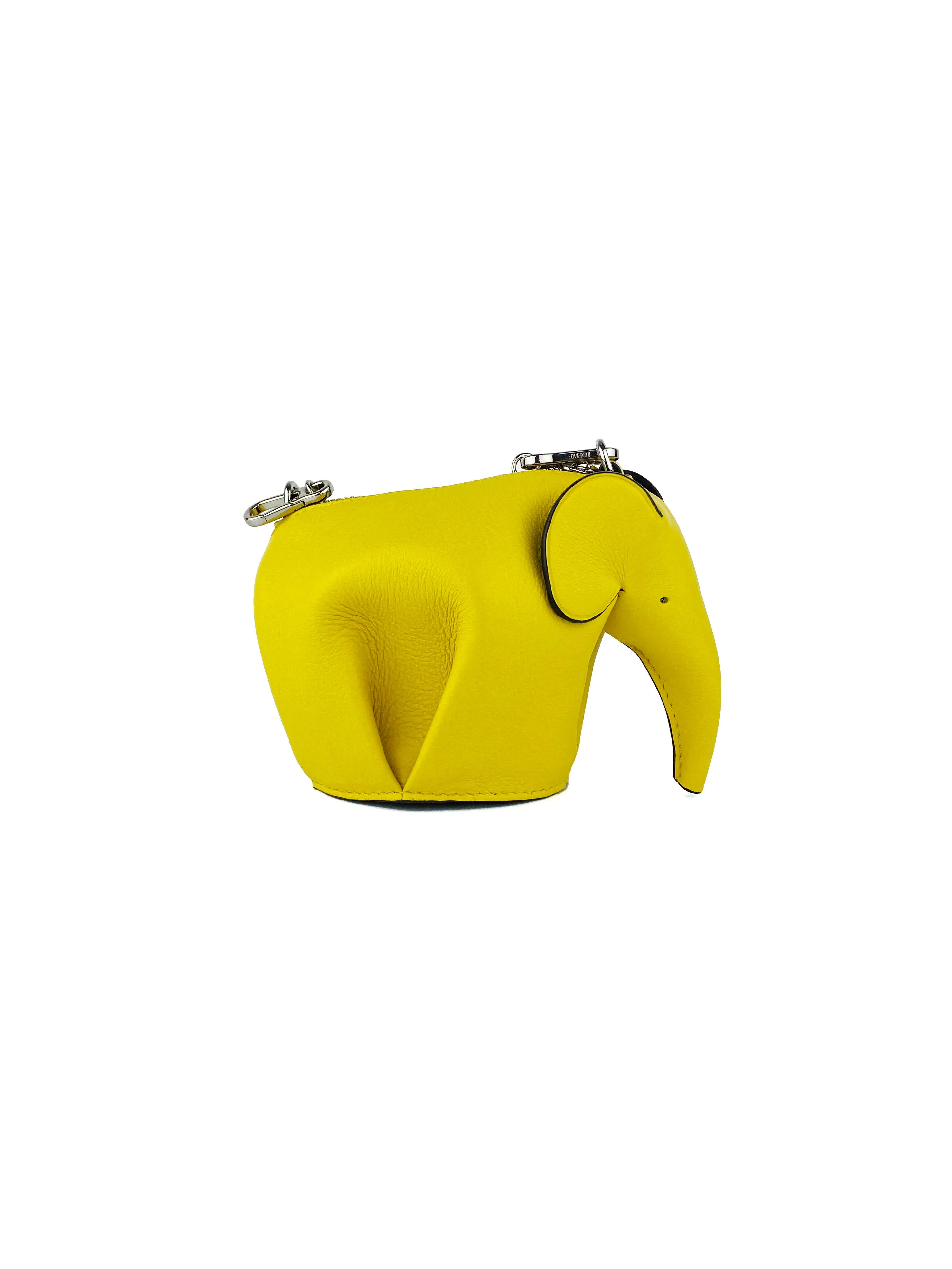 Loewe Yellow Elephant Pouch