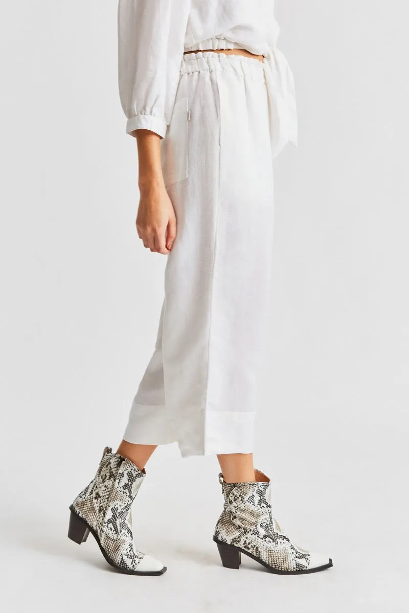 Luna Pant - White