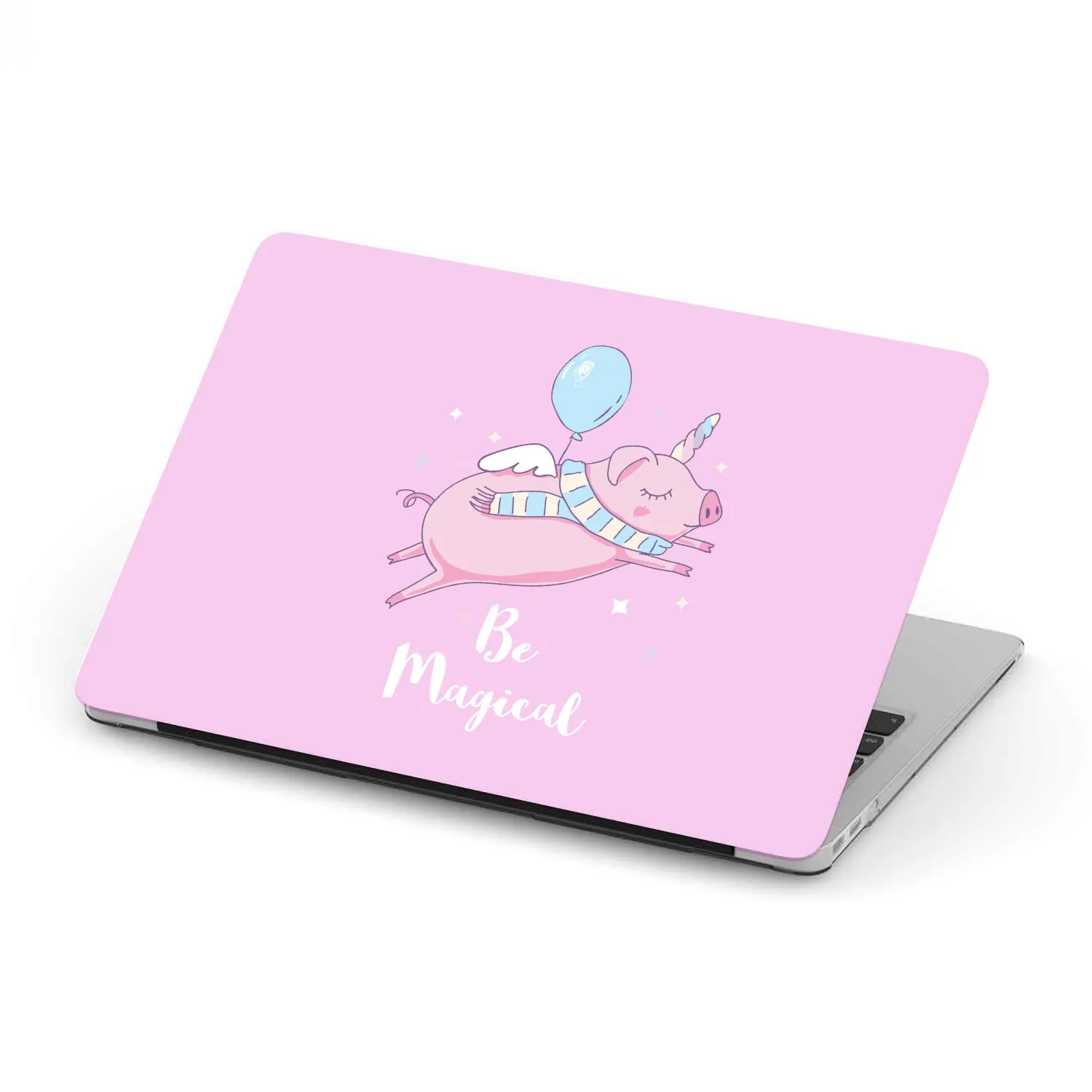 Macbook Hard Shell Case - Cute Unicorn Pegasus Flying Pig