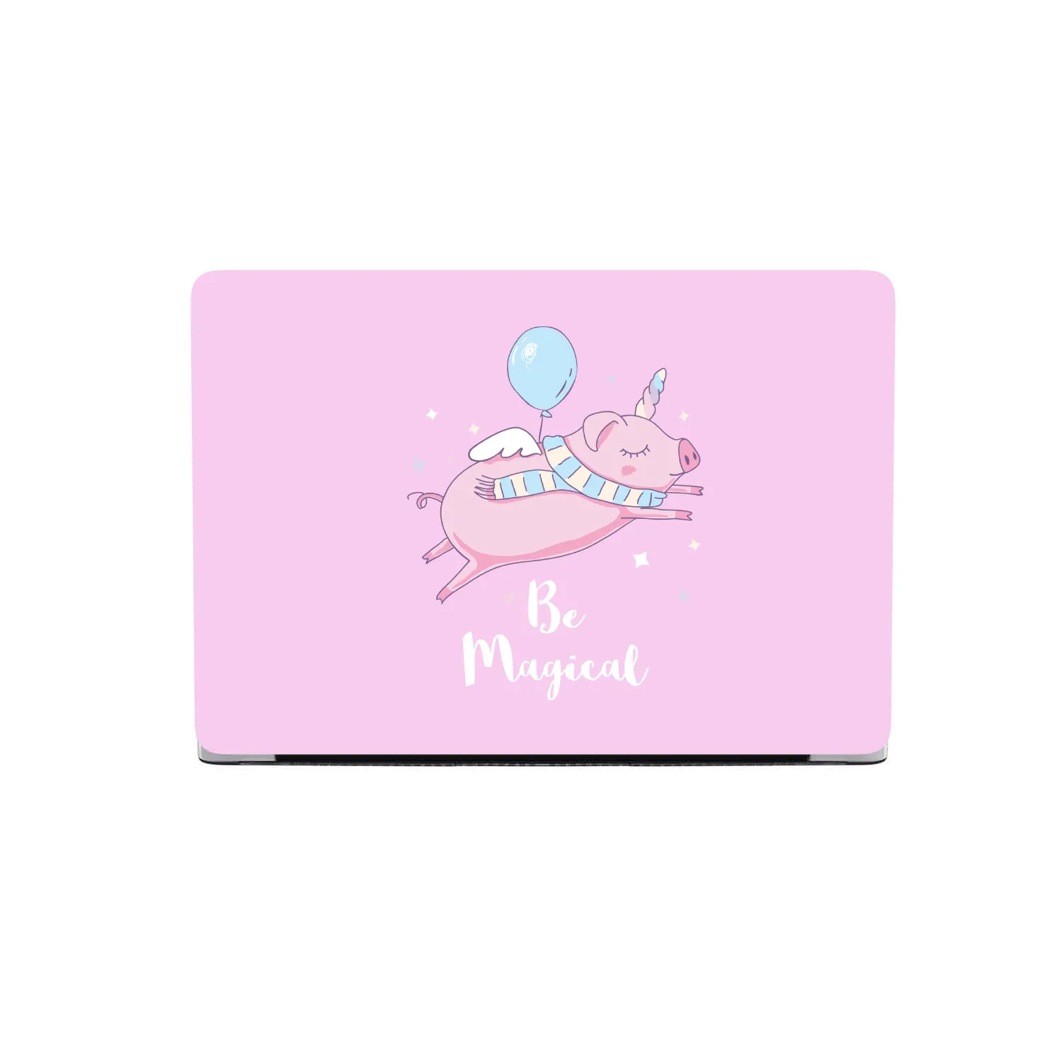 Macbook Hard Shell Case - Cute Unicorn Pegasus Flying Pig