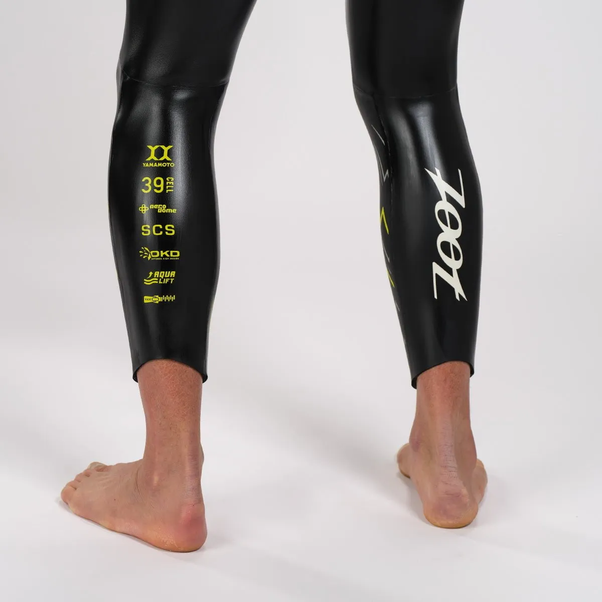 Men's Bolt 2.0 Wetsuit - Neon Green/Silver