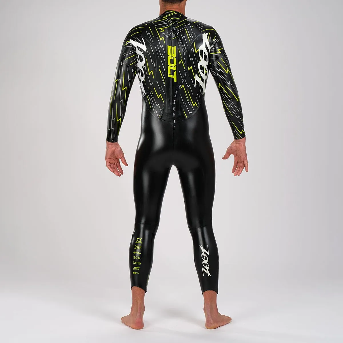 Men's Bolt 2.0 Wetsuit - Neon Green/Silver