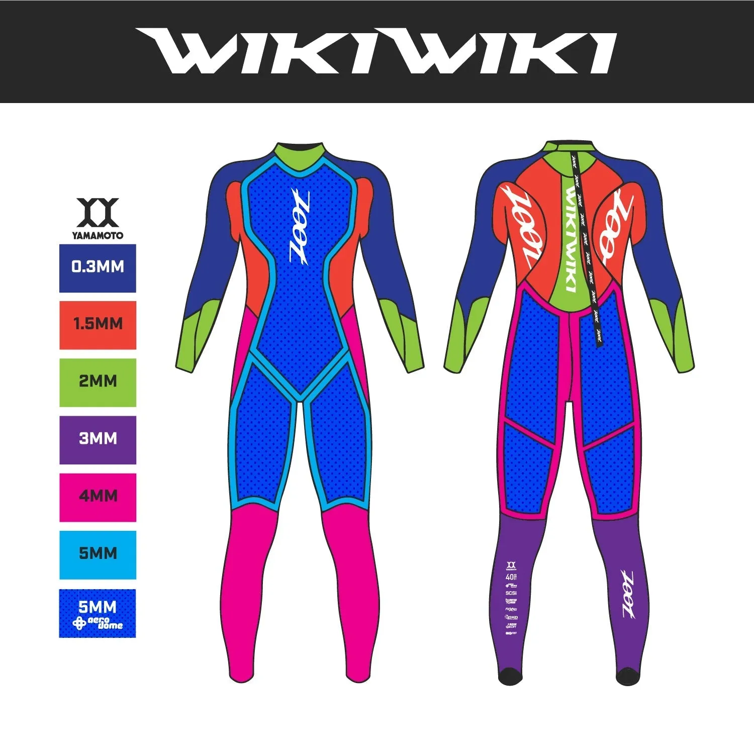 Men's Wikiwiki 3.0 Wetsuit - Gold