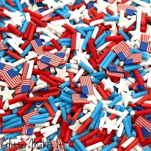 'MERICA - Polymer Clay Sprinkles