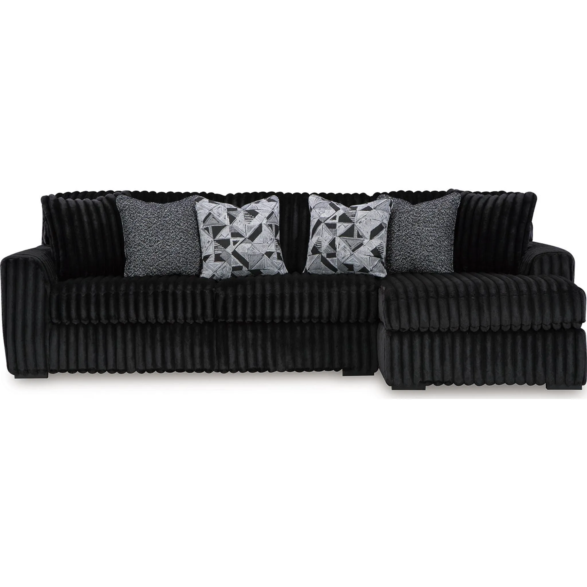 Midnight-Madness 2 Piece Sectional with Chaise