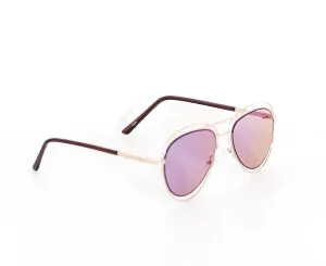 Mirrored Multi-Colored Aviator Sunglasses