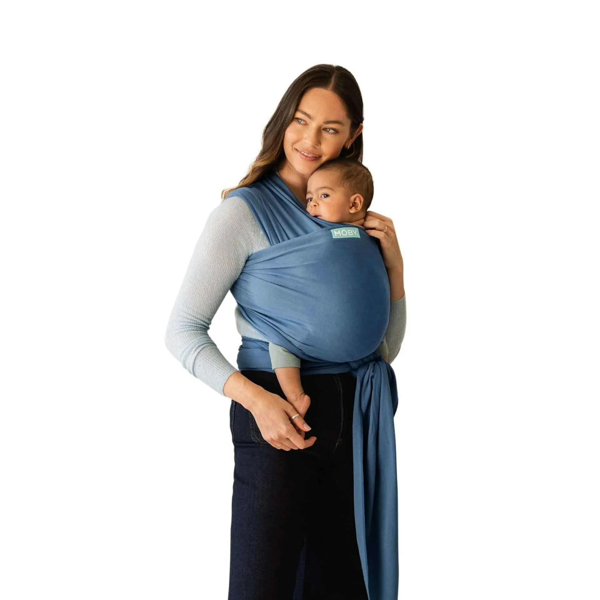 Moby Classic Baby Wrap (Ocean)