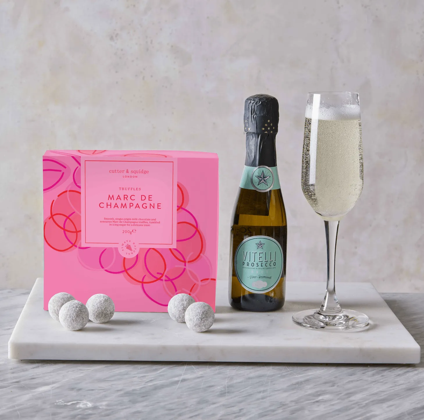 Mother's Day Truffles & Bubbles Gift Box