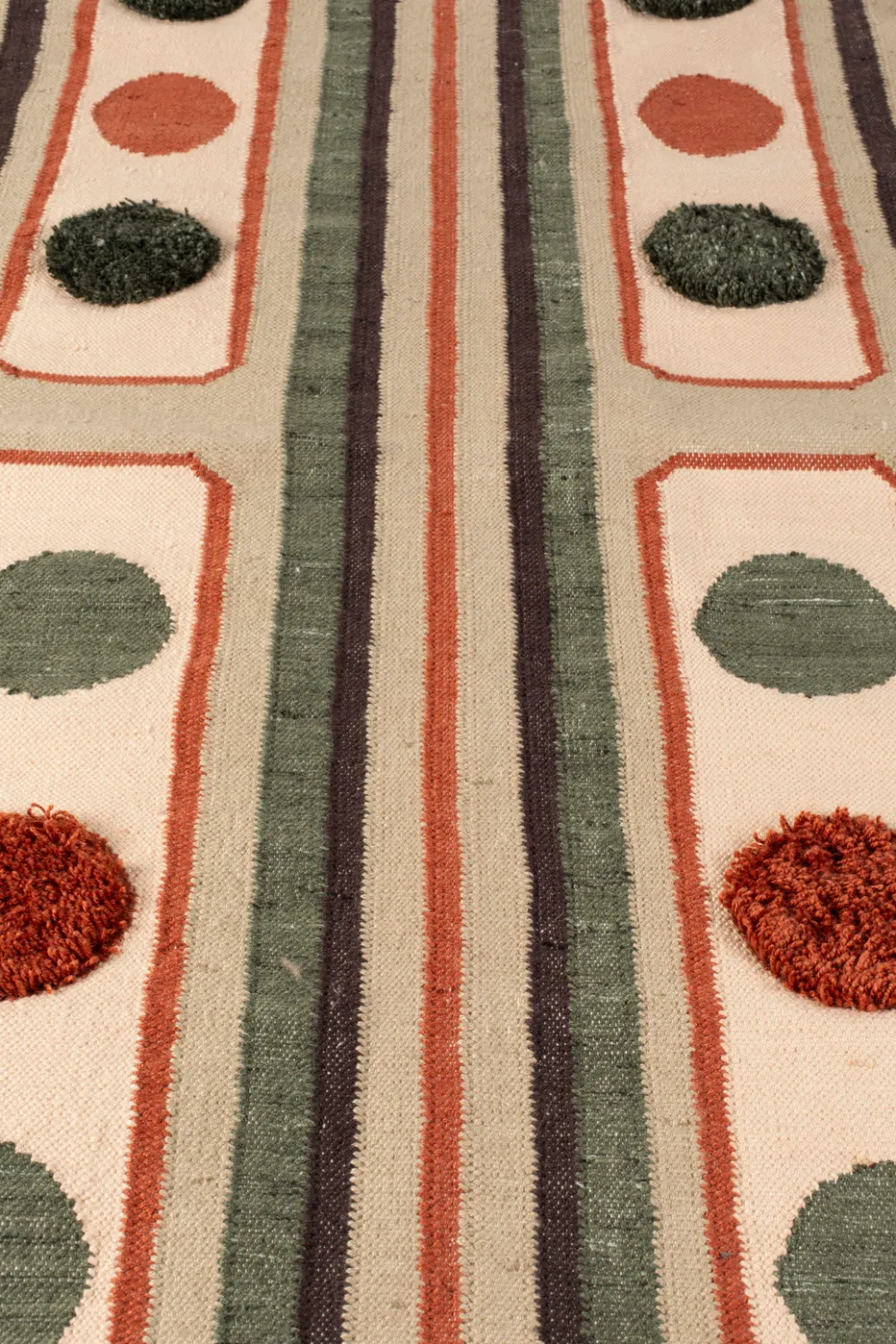 Multi-colored Geometric Rug | Dutchbone Haydon