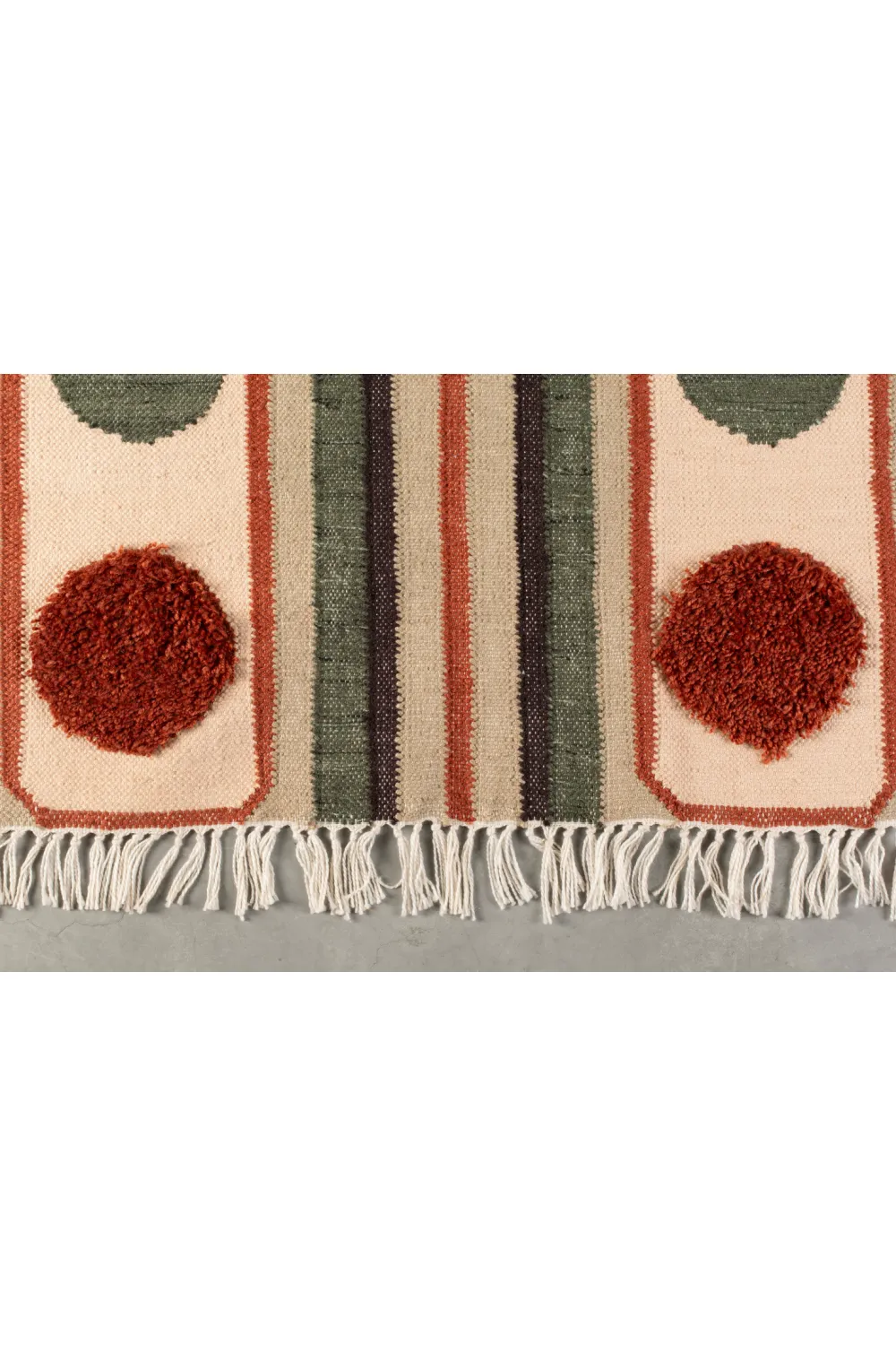 Multi-colored Geometric Rug | Dutchbone Haydon