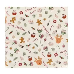 Napkin What Fun 20pk Multi 33cm