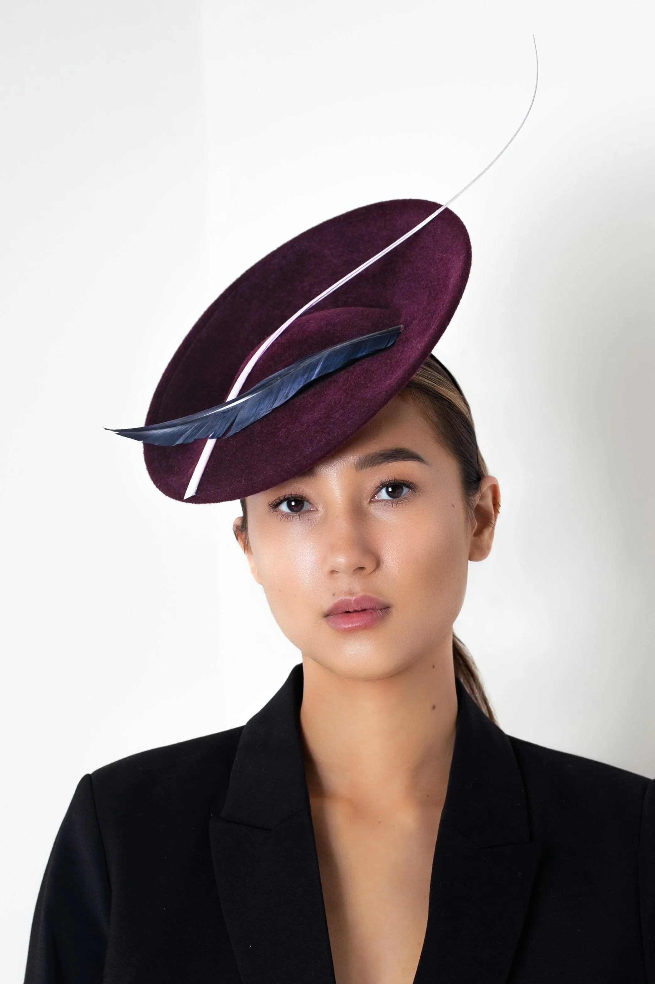 Occasion Hat With Feathers - Rhia