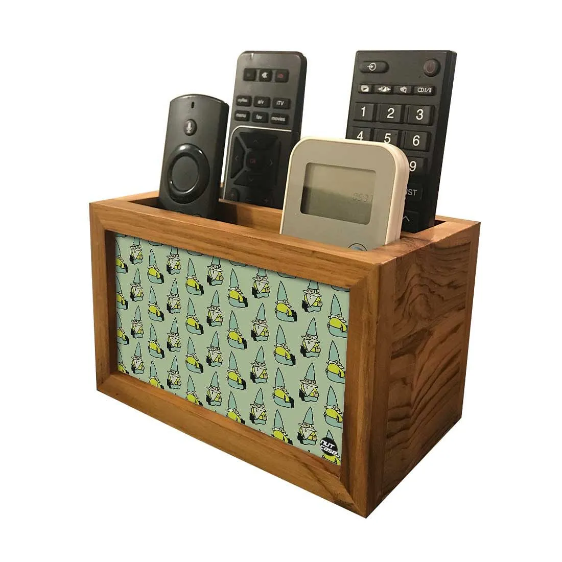 Organizer For TV AC Remotes -Gnome Green