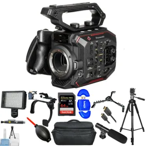 Panasonic AU-EVA1 Compact 5.7K Super 35mm Cinema Camera Essential Bundle