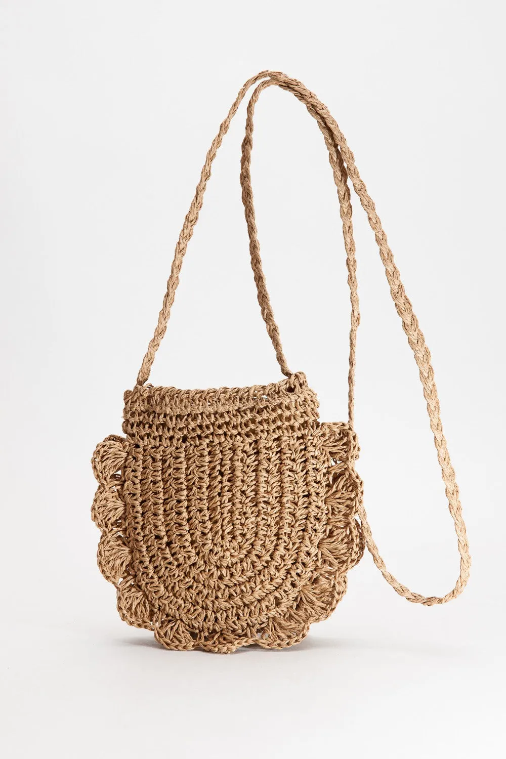 Passport Straw Handbag