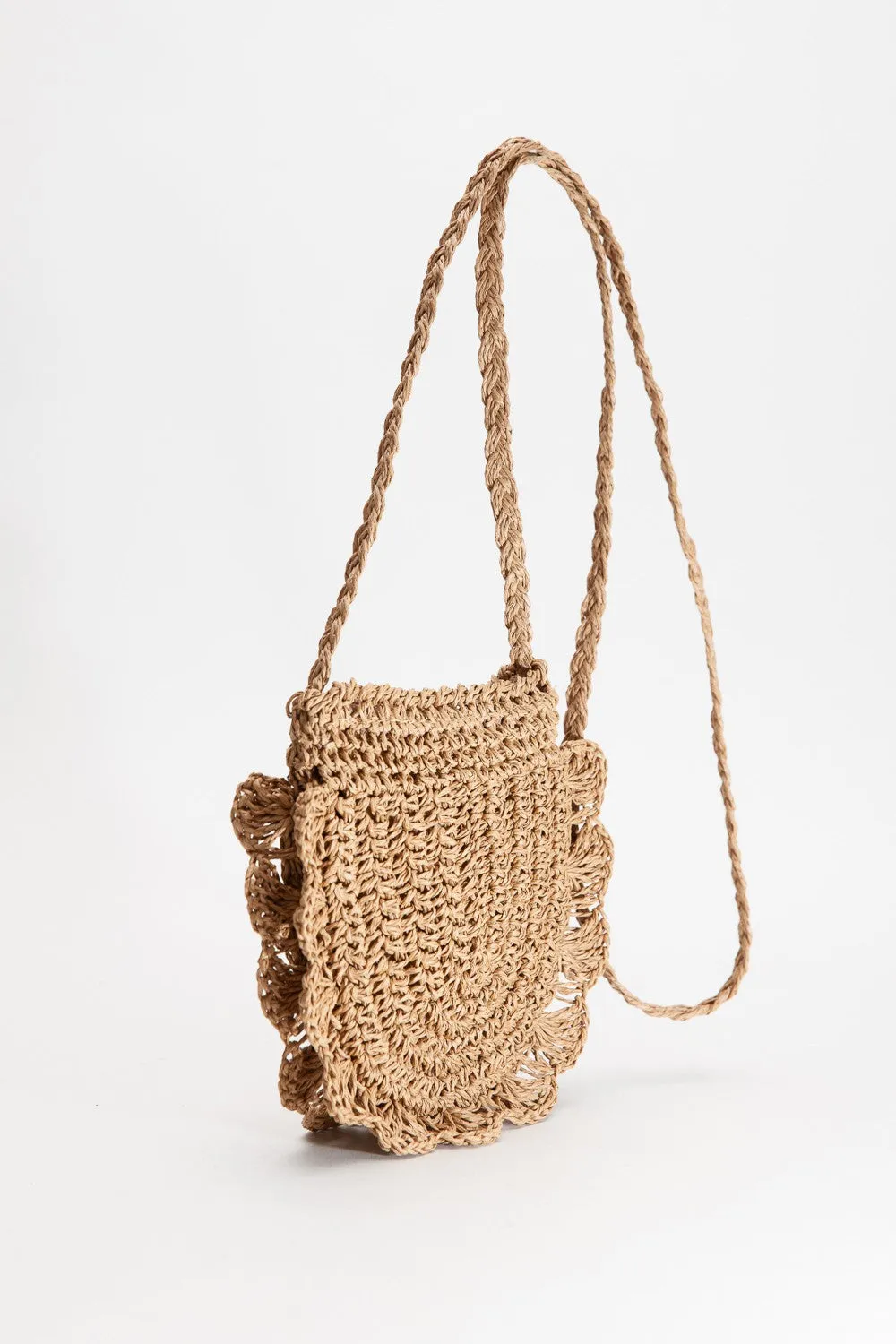 Passport Straw Handbag