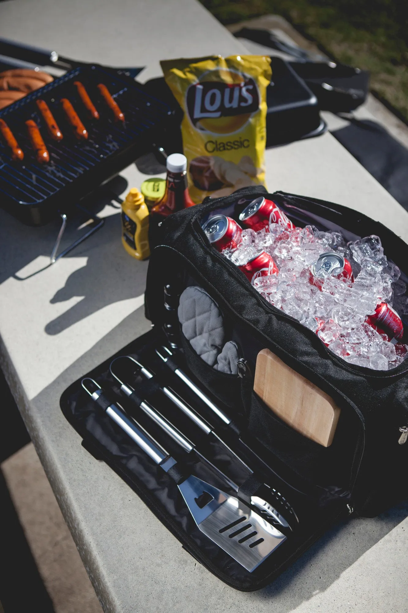 Penn State Nittany Lions - BBQ Kit Grill Set & Cooler