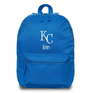 Personalized Kansas City Royals Backpack