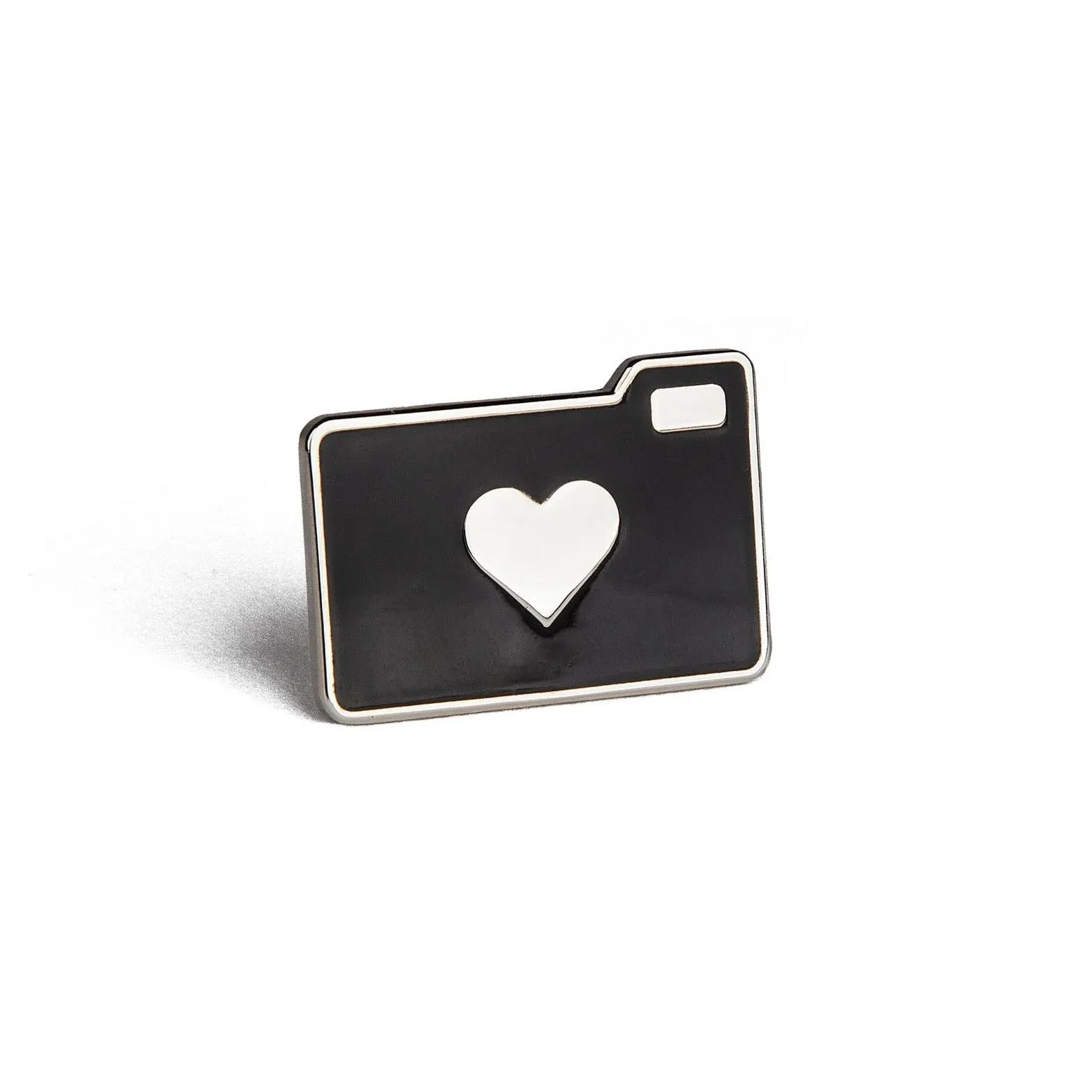 Photogenic Supply Co. Enamel Pin - Photo Love (Silver)