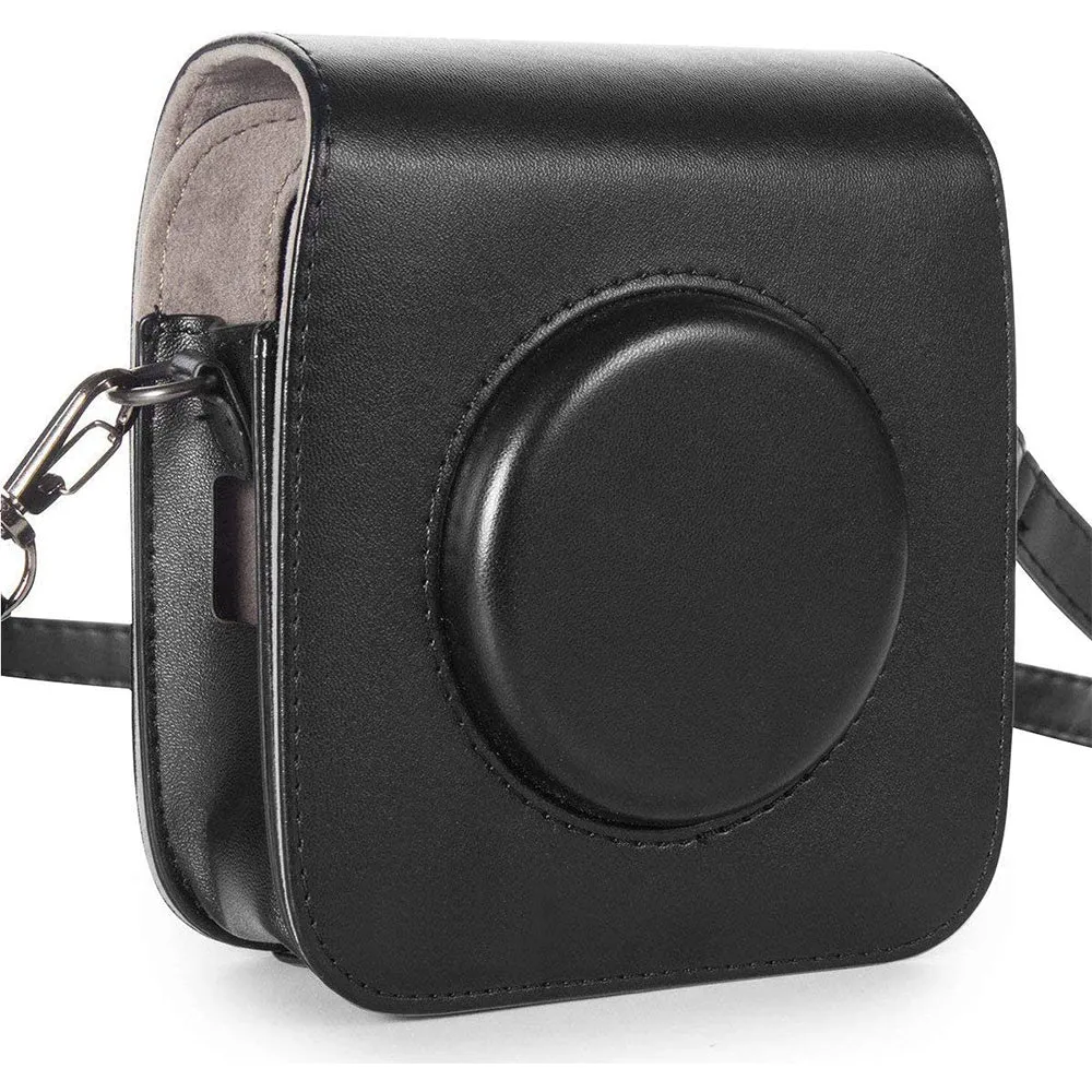 Pikxi BSQS2010 Fujifilm Instax Square SQ20 SQ10 Leather Camera Case Bag