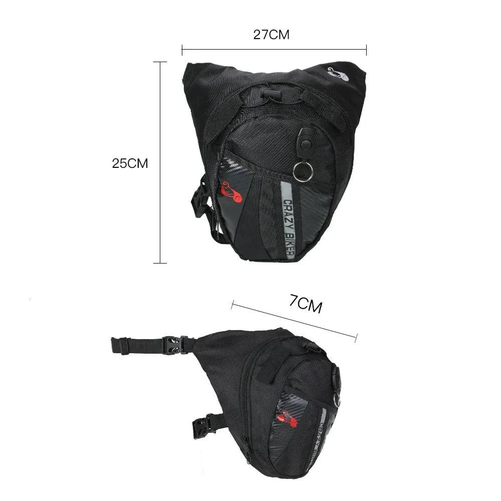 Portable Waterproof Motorcycle Riding Waist Bag Outdoor Leg Bag Elastic Belt Motorcycle Waist Bag