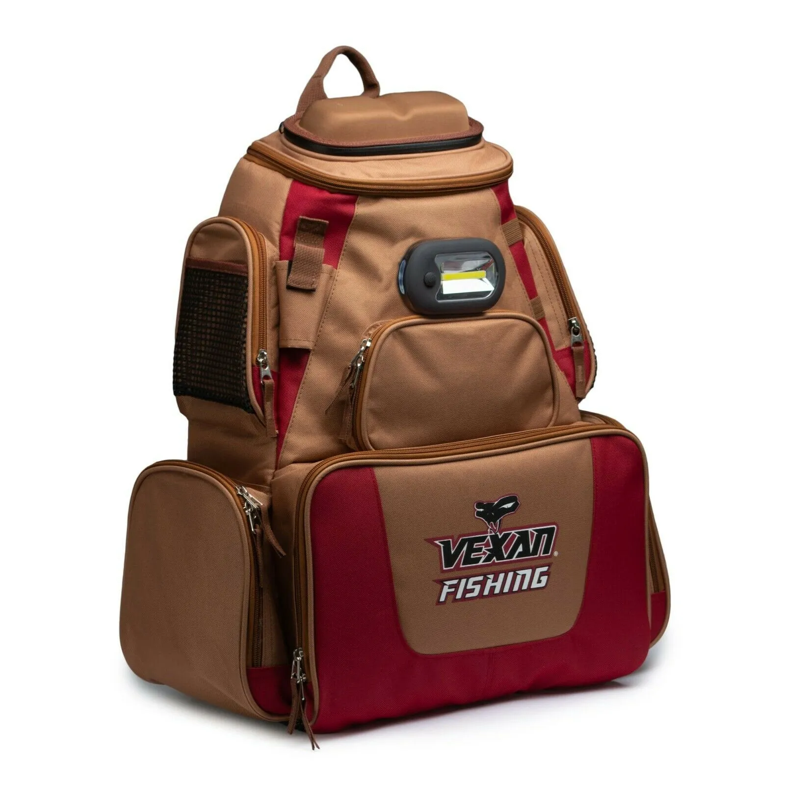 Premium LED Lighted Fishing Tackle Box Backpack