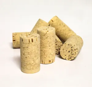 Premium Quality Twin Top Wine Cork - 100 count (#9 x 1 3/4")