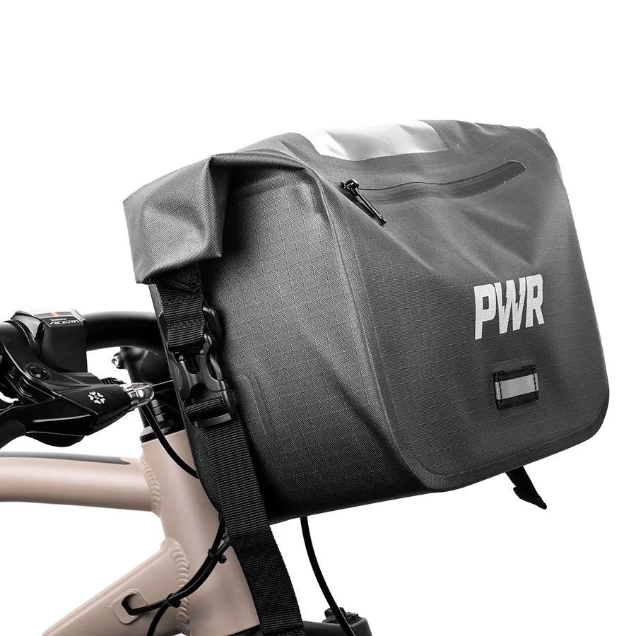 PWR Gallatin Handlebar Bag, Black