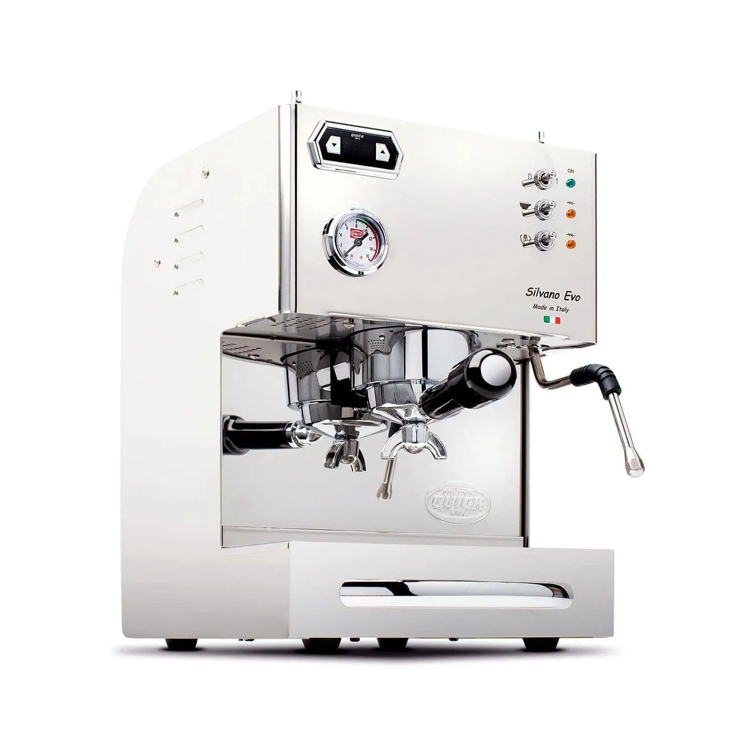 Quick MIll Silvano Espresso Machine - Chrome