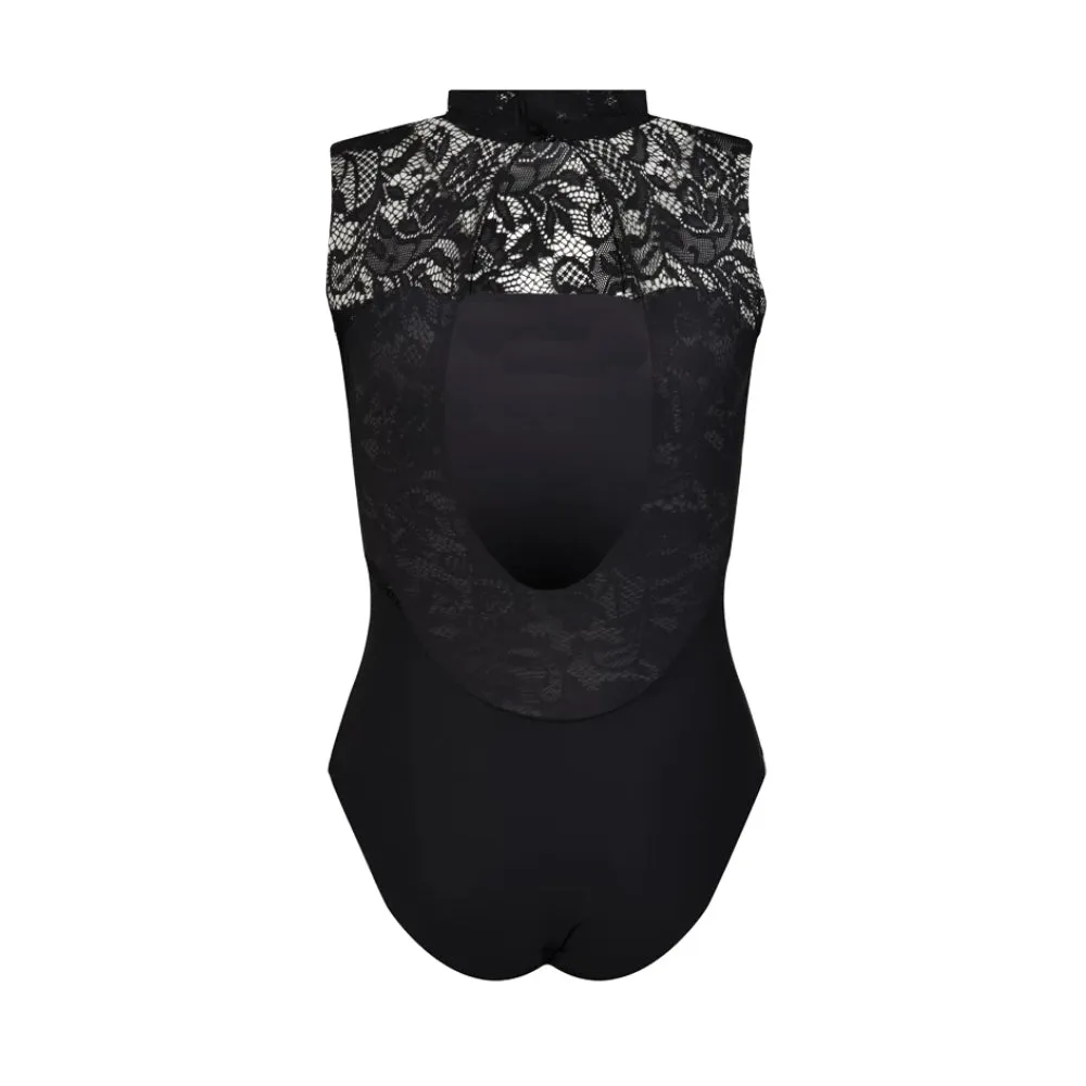 ROZIET Lace Oval Back Leotard (CHILD)