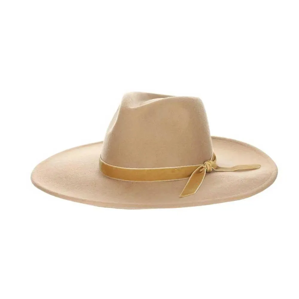 Scala Calista - Wide Brim Soft Wool Fedora Hat