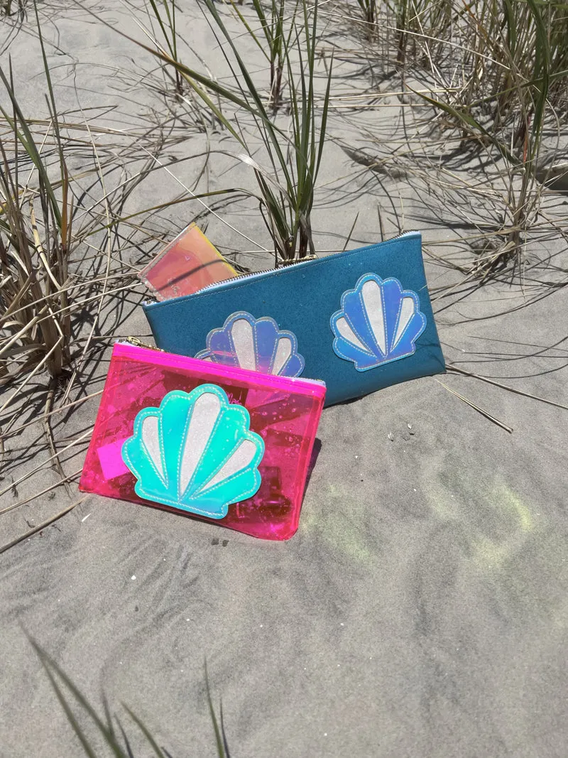 Seashell Midi Clutch! 🐚 Beachy Chic at Your Fingertips!