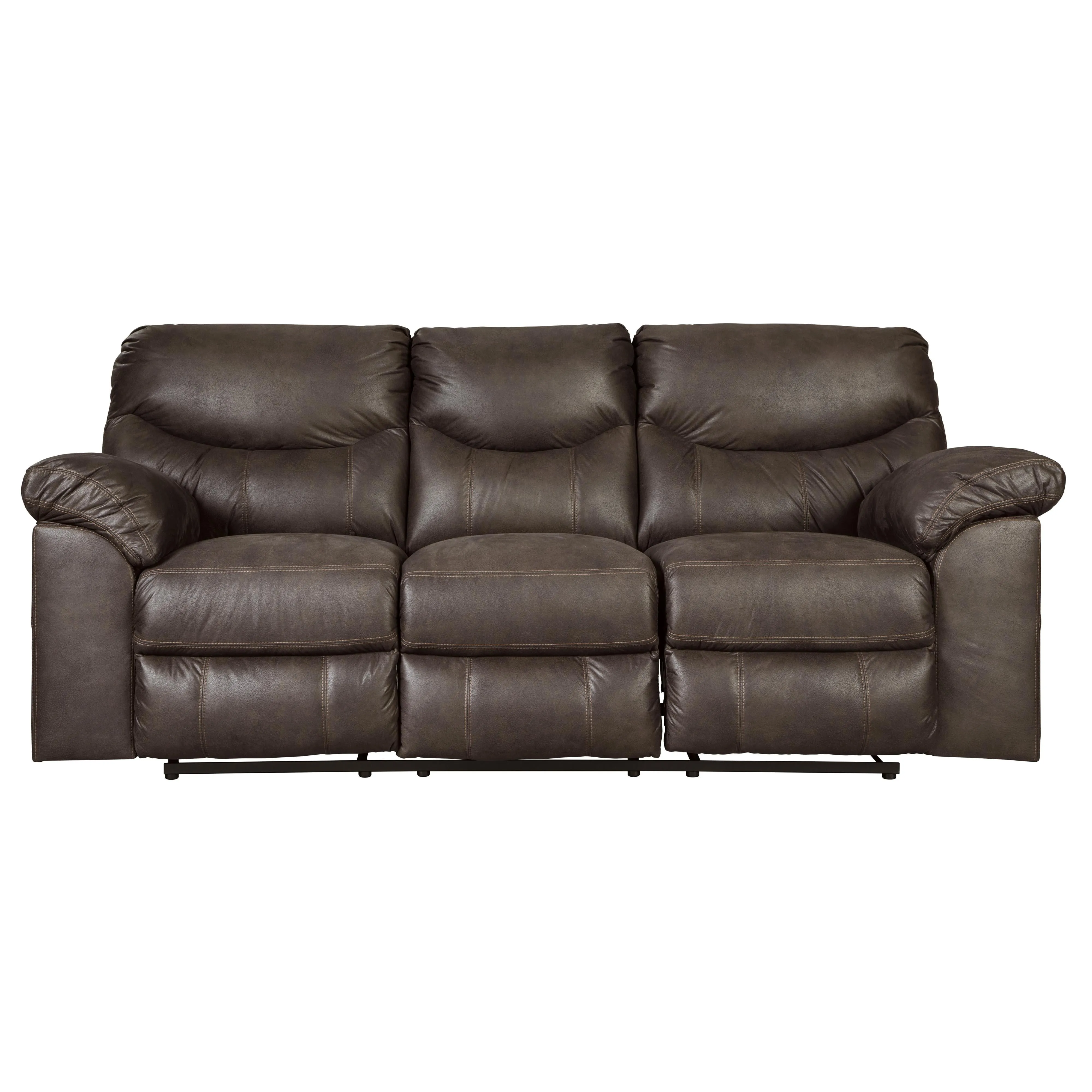 Signature Design by Ashley Boxberg Reclining Leather Look Sofa 3380388