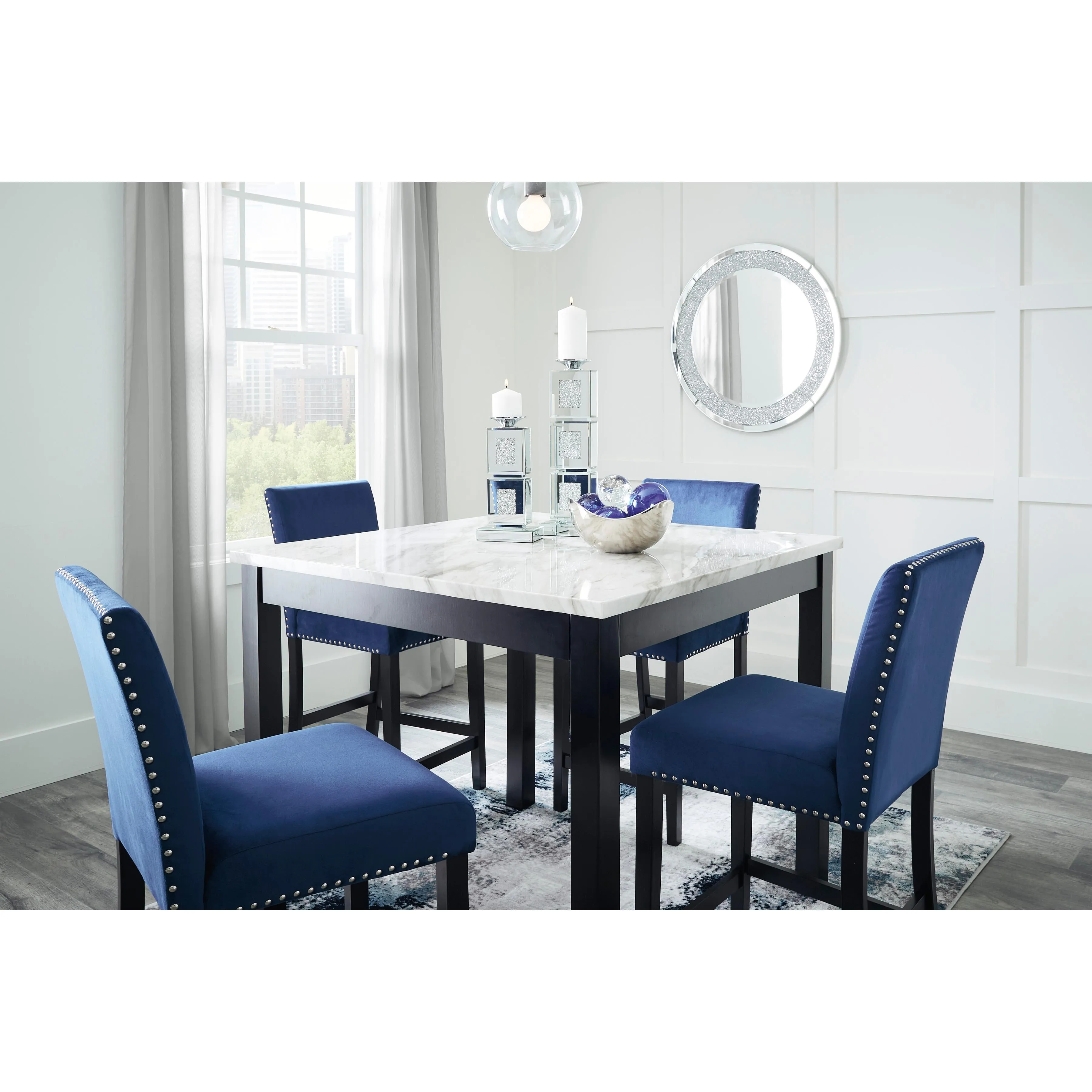 Signature Design by Ashley Cranderlyn 5 pc Counter Height Dinette D163-223