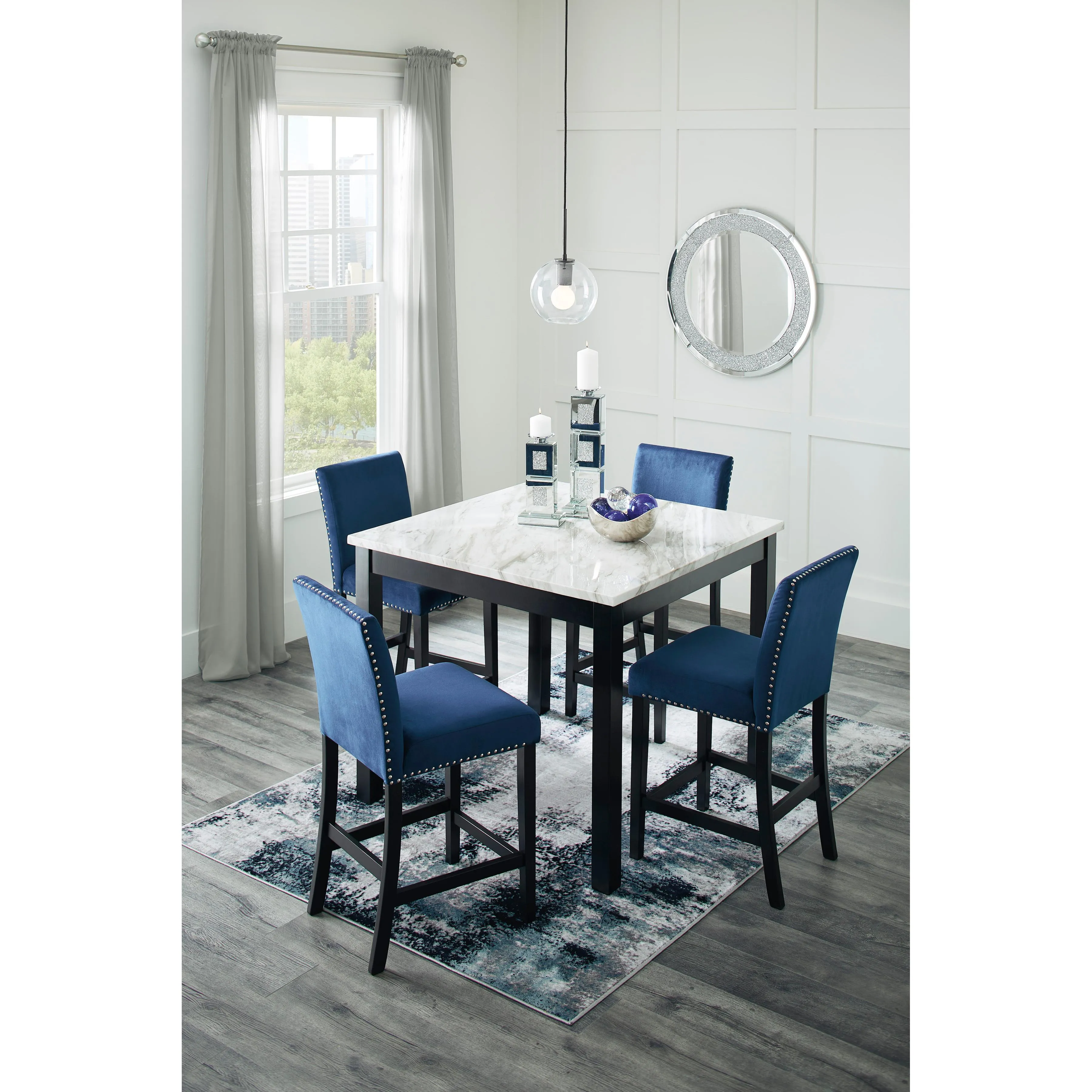 Signature Design by Ashley Cranderlyn 5 pc Counter Height Dinette D163-223