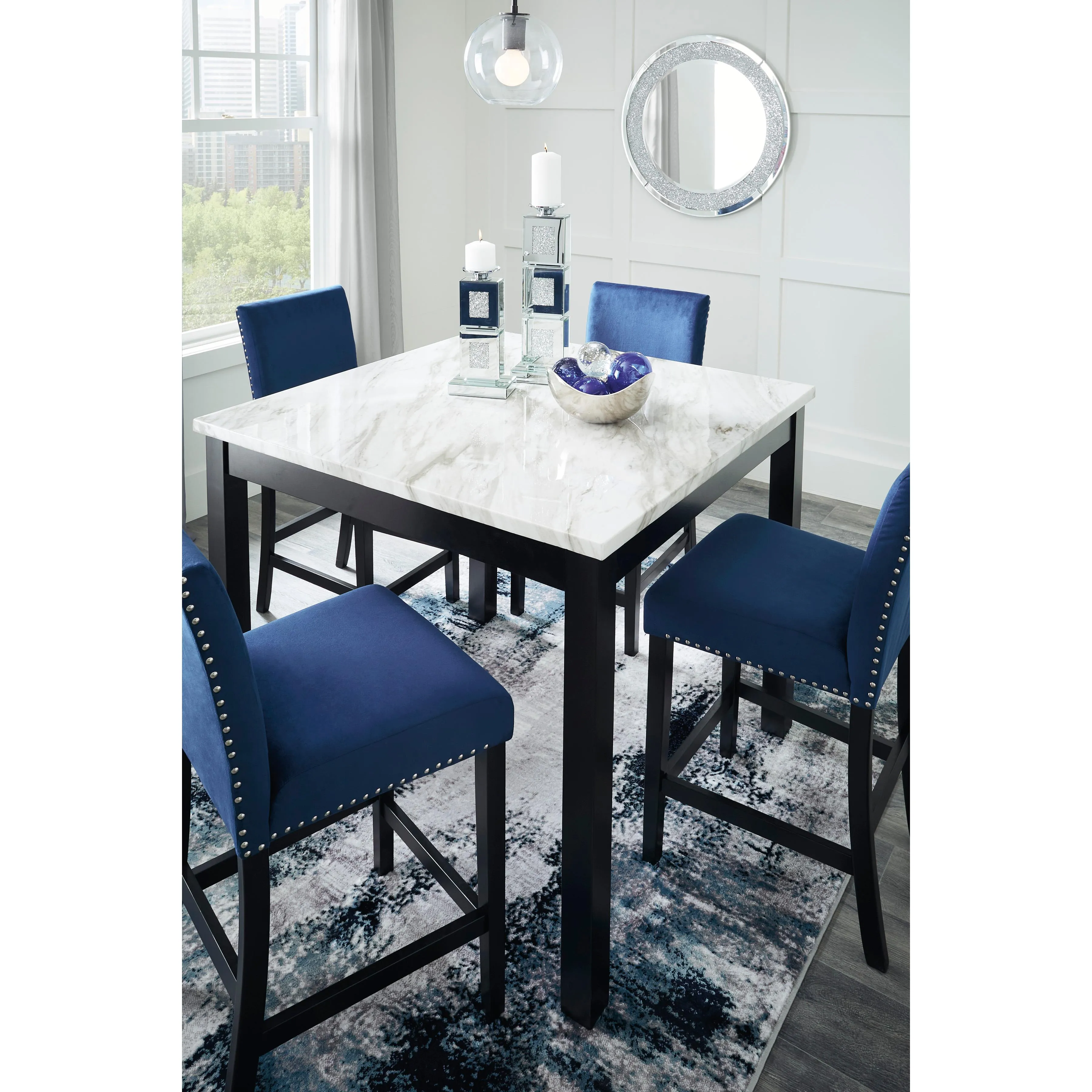 Signature Design by Ashley Cranderlyn 5 pc Counter Height Dinette D163-223