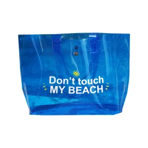 Summer Tote Bag Transparent Blue 23