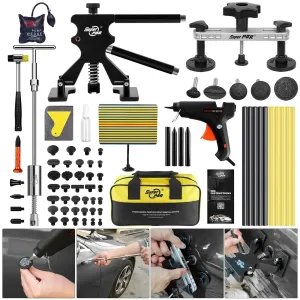 Super PDR Car Dent Repair Tools Dent Removal Kits Paintless Dent Repair Auto Body Dent Puller Kit for Car