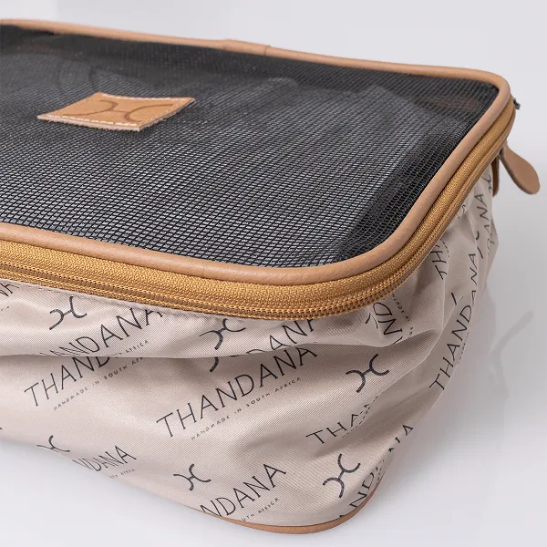 Thandana Travel Luggage Organizer Pods - Thandana Logo 6 Piece Set